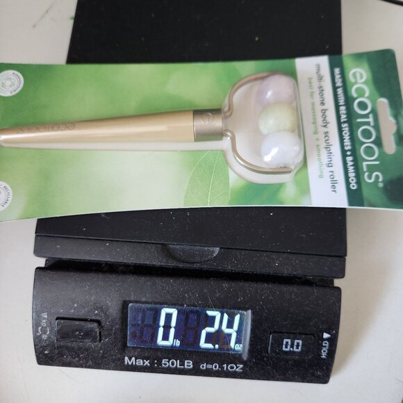EcoTools Multi Stone Massage Roller Depuff & Sculpt Face & Body Tool Quartz Jade - Picture 8 of 8